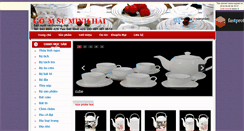 Desktop Screenshot of gomsuminhhai.com